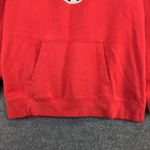 Nike Women's Soccer Hoodie Sweatshirt Red Size XL Long Sleeve Embroidered Logo - Picture 8 of 15